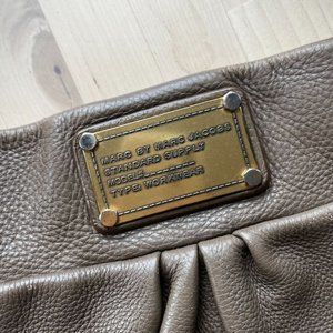 Marc Jacobs beige Hiller Hobo bag